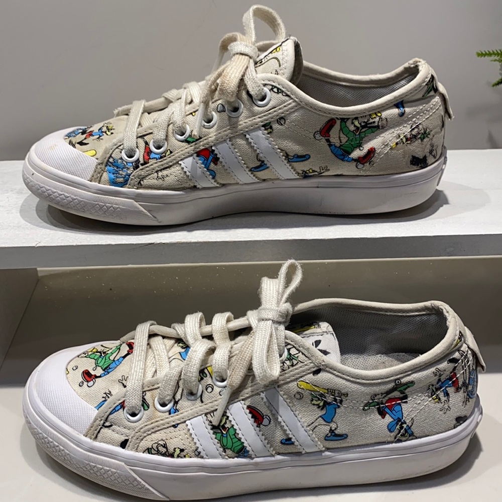 Adidas Original Nizza x Disney Goofy Sneakers